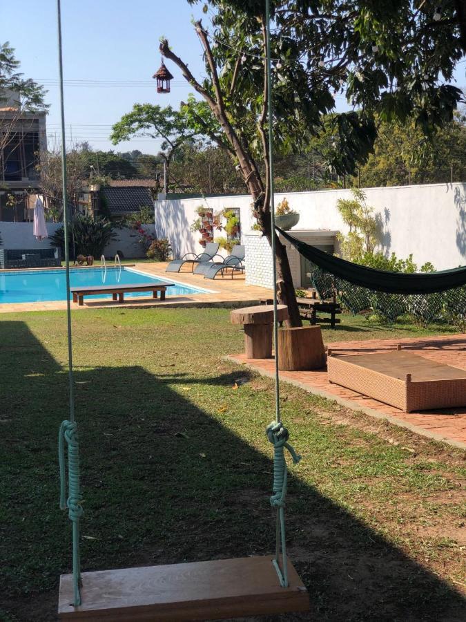 CASA DOM QUIXOTE, pequena Chácara no centro da cidade Atibaia Exterior foto